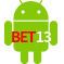 Aplicativo BET13 para Android